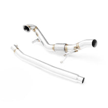 Carica l'immagine nel visualizzatore di Gallery, Downpipe sportivo Skoda Octavia Mk3 1.8, 2.0 TSI in acciaio inox 76mm