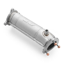 Carica l'immagine nel visualizzatore di Gallery, Downpipe sportivo Audi A4 Avant Quattro / S4 2.0 TFSI in acciaio inox 76mm
