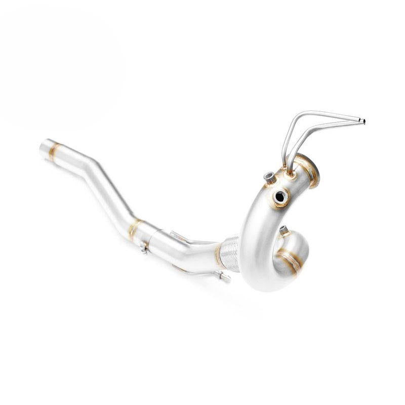 Downpipe sportivo Seat LEON 2.0 TDI 2006-2012 FWD in acciaio inox 63,5mm