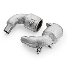 Load image into Gallery viewer, Downpipe con catalizzatore sportivo Porsche 911 Carrera 992 GTS in acciaio inox