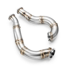 Load image into Gallery viewer, Downpipe sportivo BMW Serie 1 E82, E88 135i N54 in acciaio inox 76mm
