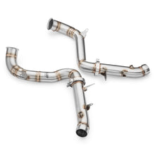Load image into Gallery viewer, Downpipe sportivo Mercedes-Benz AMG GLC 63, 63S in acciaio inox 76mm