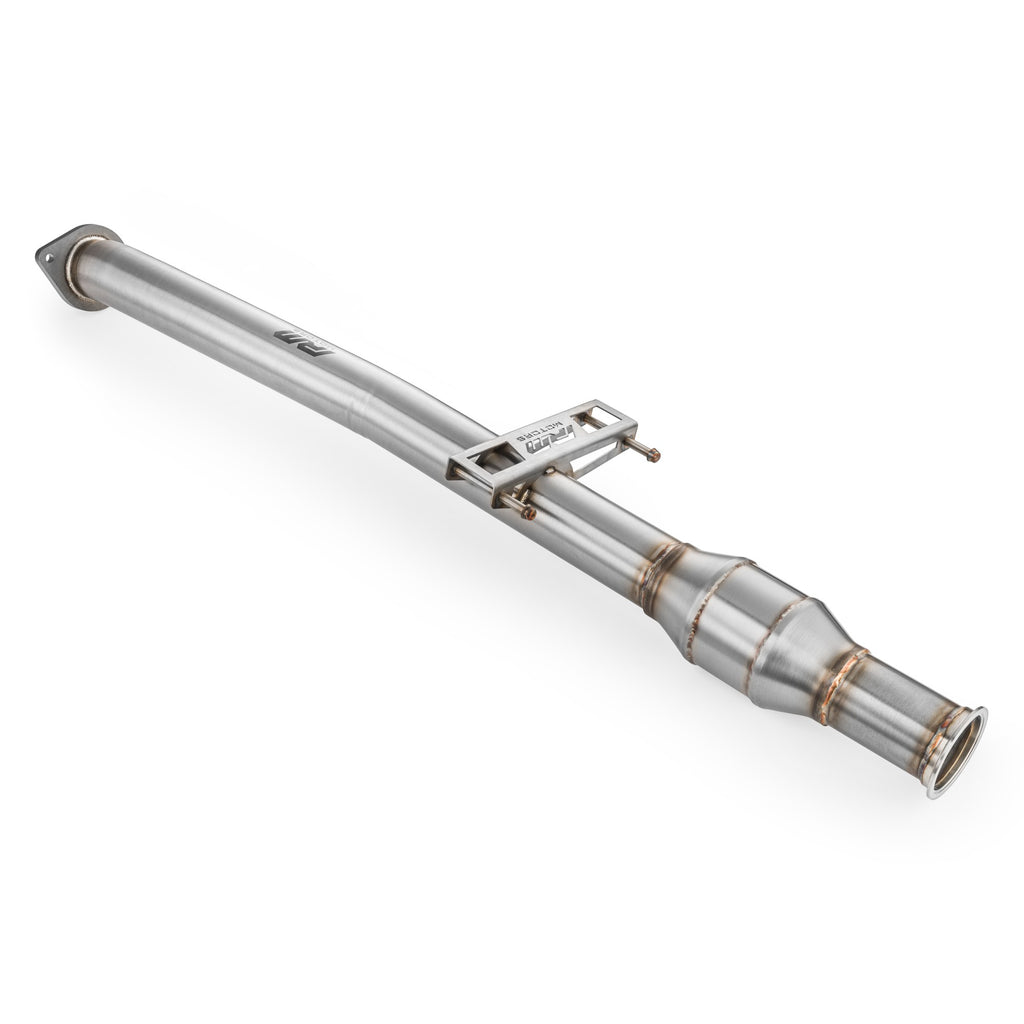 Downpipe con GPF delete Toyota GR Yaris in acciaio inox 76mm