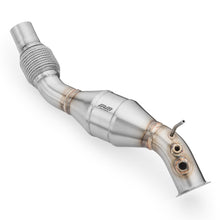 Load image into Gallery viewer, Downpipe sportivo BMW Serie 5 E60, E61 520d N47 in acciaio inox 63,5mm