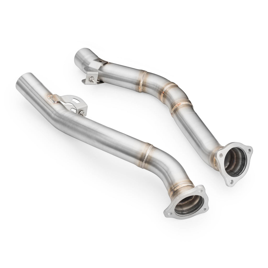 Downpipe sportivo Porsche Cayenne Turbo / Cayenne Turbo S/ Cayenne S in acciaio inox