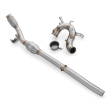 Carica l'immagine nel visualizzatore di Gallery, Downpipe con GPF delete Volkswagen Golf R in acciaio inox 76mm