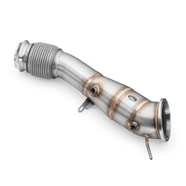 Downpipe sportivo BMW Serie 3 G20 330i B48D in acciaio inox