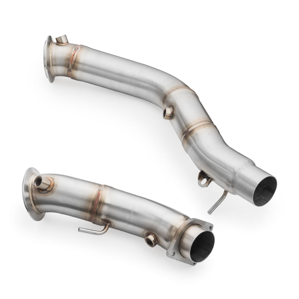 Downpipe sportivo BMW M3 CS, M3 Competition (F80) S55 GPF/OPF in acciaio inox 76mm
