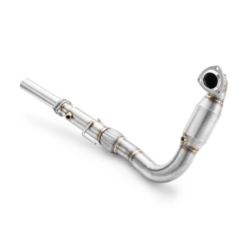 Downpipe sportivo Saab 9-3 Mk2 2.0 T B207 in acciaio inox 76mm
