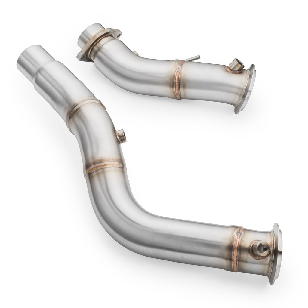 Downpipe sportivo BMW M3 CS, M3 Competition (F80) S55 GPF/OPF in acciaio inox 76mm