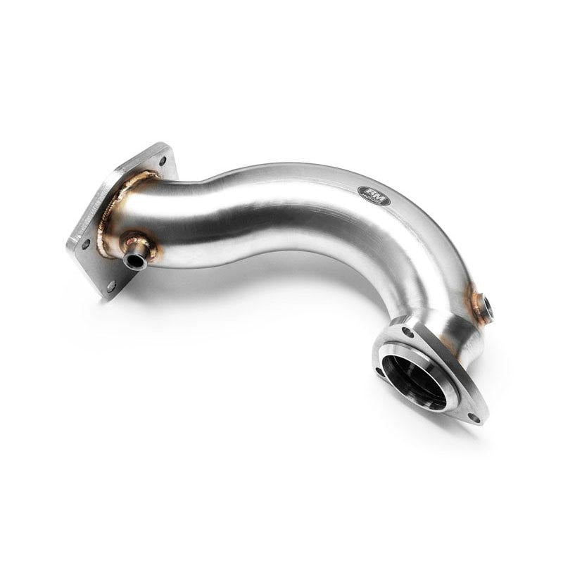 Downpipe sportivo Saab 9-3 Sedan Sport B207 2.0 T in acciaio inox 76mm