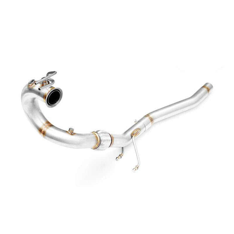 Downpipe sportivo Seat LEON 2.0 TDI 2006-2012 FWD in acciaio inox 63,5mm