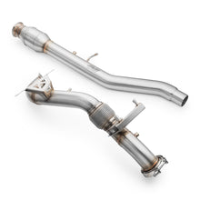 Carica l'immagine nel visualizzatore di Gallery, Downpipe sportivo Volkswagen GOLF 7.5R OPF/GPF in acciaio inox 76mm
