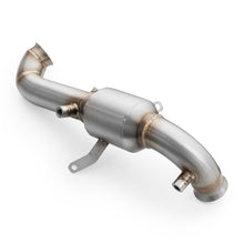 Carica l'immagine nel visualizzatore di Gallery, Downpipe sportivo Mini Cooper D R56 1.6 (2006-2011) in acciaio inox 63,5mm