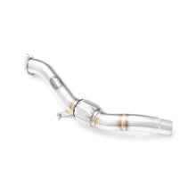 Load image into Gallery viewer, Downpipe sportivo BMW E83 X3 20d M47N2 in acciaio inox 63,5mm
