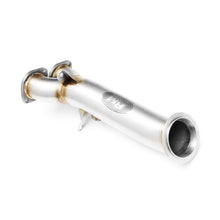 Load image into Gallery viewer, Downpipe sportivo BMW Serie 3 E90, E91, E92 335i N55 in acciaio inox 76mm