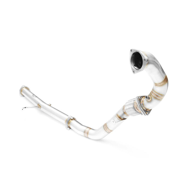 Downpipe sportivo Audi A4 B7 2.7, 3.0 TDI (catalizzatore + DPF) in acciaio inox 63,5mm