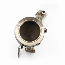 Carica l'immagine nel visualizzatore di Gallery, Downpipe sportivo BMW Serie 5 G30 540d B57 in acciaio inox 80mm