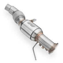 Load image into Gallery viewer, Downpipe sportivo BMW E83 X3 30d M57N2 in acciaio inox 76mm