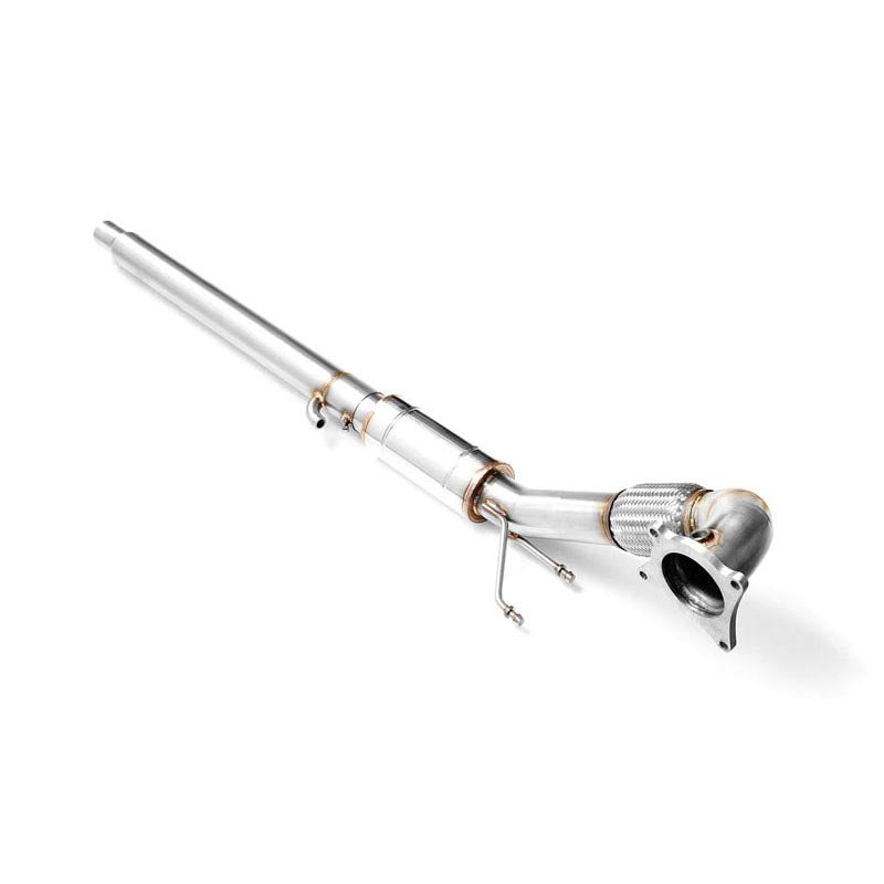 Downpipe sportivo Volkswagen Passat B7 Alltrack 2.0 TSI in acciaio inox 76mm