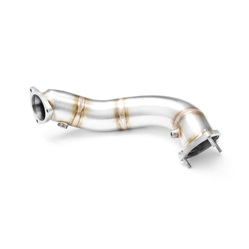 Downpipe sportivo Audi A4 B7 2.7, 3.0 TDI in acciaio inox 76mm
