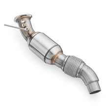 Load image into Gallery viewer, Downpipe sportivo BMW E71 X6 30d M57N2 in acciaio inox 76mm