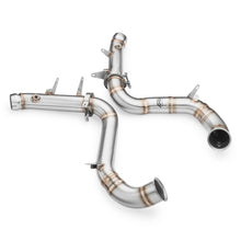 Load image into Gallery viewer, Downpipe sportivo Mercedes-Benz AMG GLC 63, 63S in acciaio inox 76mm