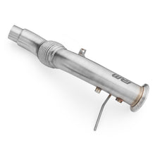 Load image into Gallery viewer, Downpipe sportivo BMW E83 X3 30d M57N2 in acciaio inox 76mm