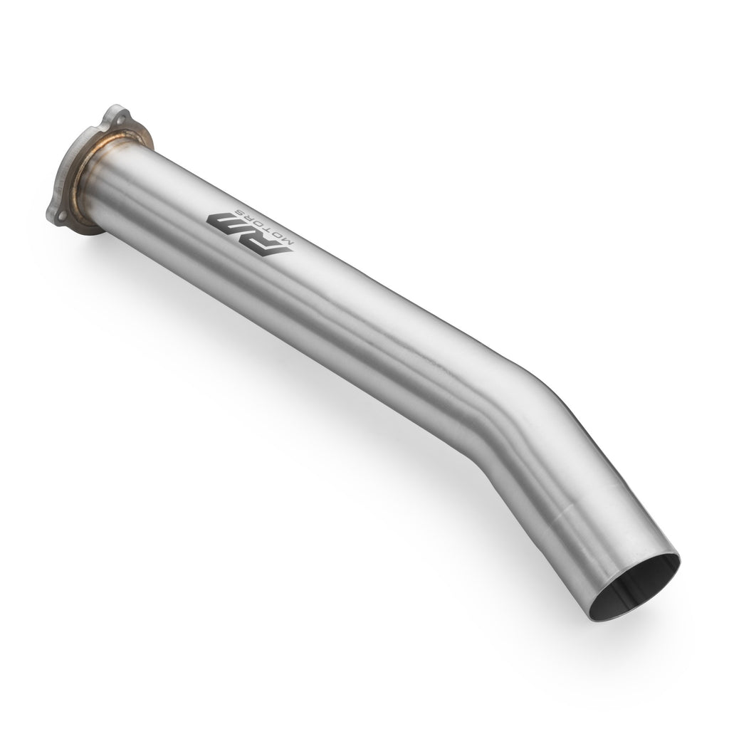 Downpipe sportivo Audi A4, S4 in acciaio inox 76mm