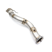 Load image into Gallery viewer, Downpipe sportivo BMW X4 F98 X4M S58 in acciaio inox 76mm