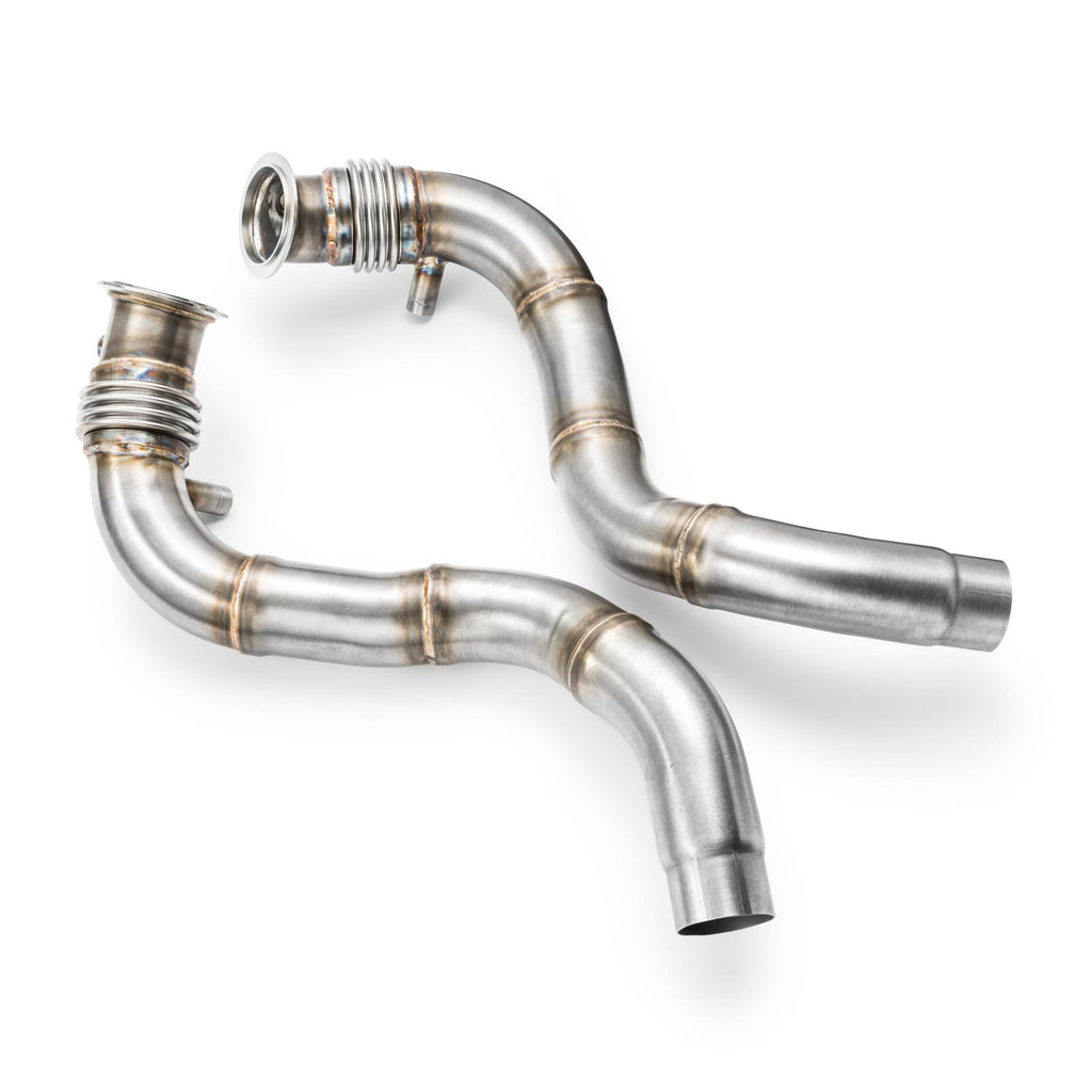 Downpipe sportivo BMW Serie 7 F01, F02 LCI 750i, 750ix, 750Li, 750Lix N63B Ø 76mm