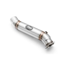 Carica l'immagine nel visualizzatore di Gallery, Downpipe sportivo BMW Serie 7 F01 LCI, F02 LCI 740i, 740ix N55 in acciaio inox 88,9mm