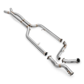 Kit downpipe sportivo BMW midpipe M3 (G80/G81), M4 (G82 / G83) 3.0 S58 in acciaio inox