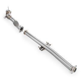 Downpipe con GPF delete Toyota GR Yaris in acciaio inox 76mm