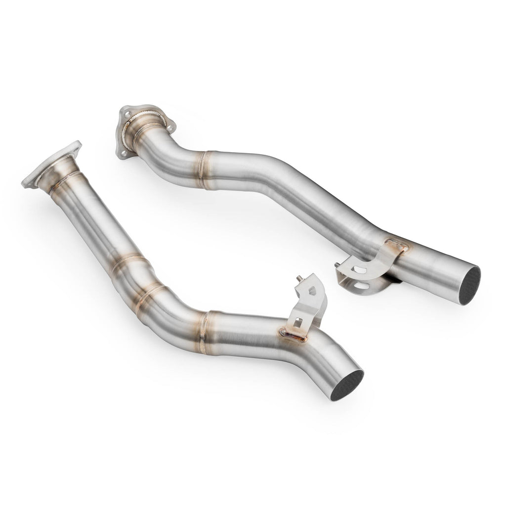 Downpipe sportivo Porsche Cayenne Turbo / Cayenne Turbo S/ Cayenne S in acciaio inox