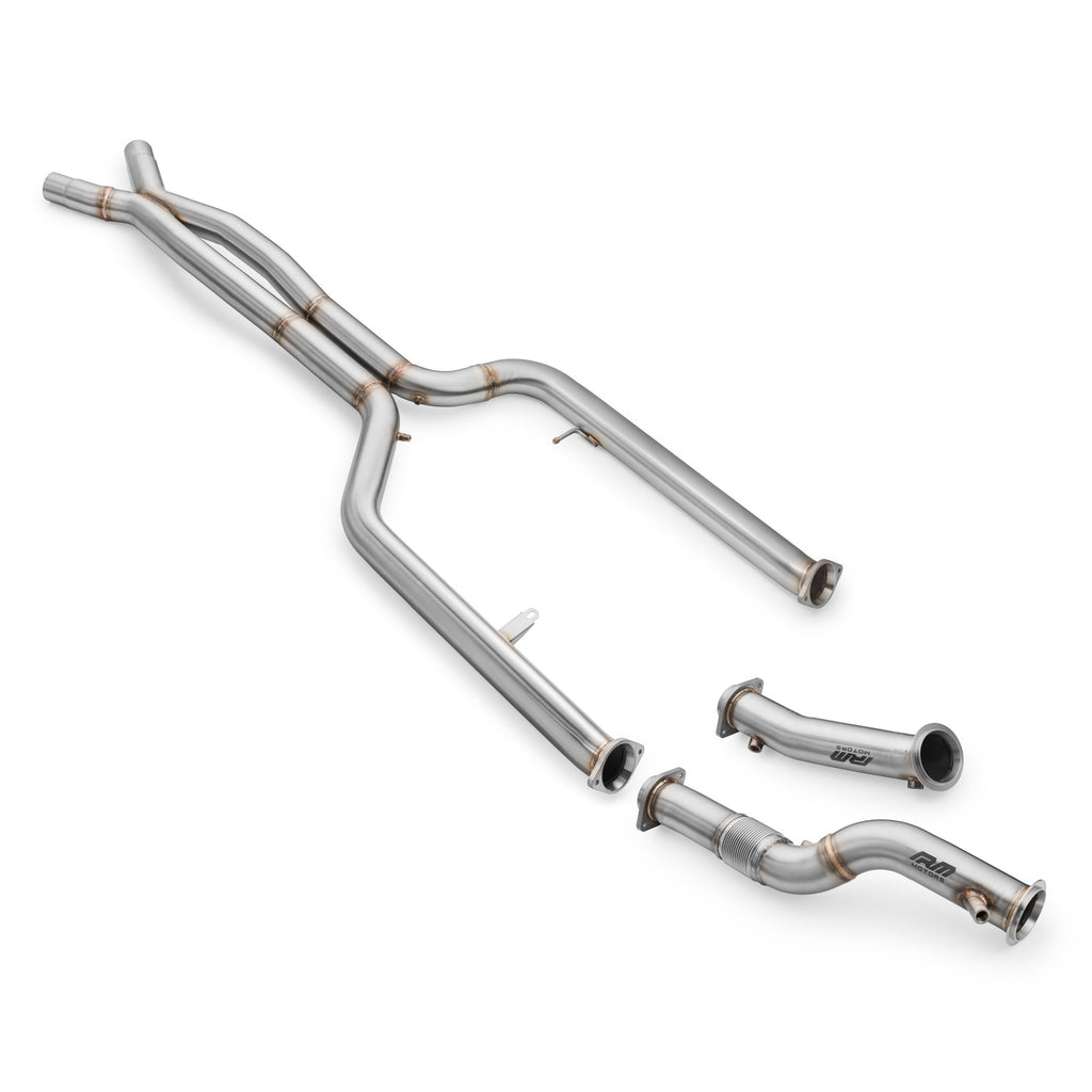 Kit downpipe sportivo BMW e sezione centrale M3 Competition (G80, G81) S58B, M4 (G82 / G83) 3.0 S58