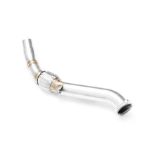 Load image into Gallery viewer, Downpipe sportivo BMW E83 X3 20d M47N2 in acciaio inox 63,5mm