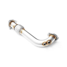 Carica l'immagine nel visualizzatore di Gallery, Downpipe sportivo Volvo XC90 Mk1 2.4D D5 in acciaio inox 63,5mm