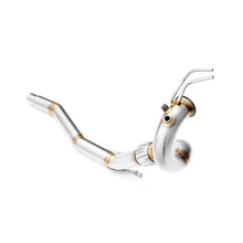 Carica l'immagine nel visualizzatore di Gallery, Downpipe sportivo Seat Ibiza Toledo MK3 1.9, 2.0 TDI in acciaio inox 63,5mm