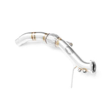 Load image into Gallery viewer, Downpipe sportivo BMW E83 X3 20d M47N2 in acciaio inox 63,5mm