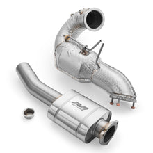 Carica l'immagine nel visualizzatore di Gallery, Kit downpipe sportivo Audi A4 S4 / Avant Quattro / Avant 3.0 TDI in acciaio inox 76mm