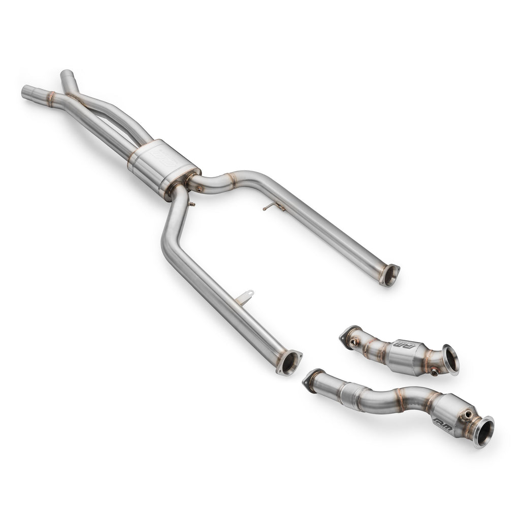 Kit downpipe con catalizzatore sportivo BMW Serie M3, Serie M4 in acciaio inox