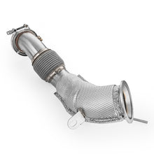 Carica l'immagine nel visualizzatore di Gallery, Downpipe con GPF delete Toyota GR Yaris con catalizzatore in acciaio inox 76mm