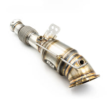 Carica l'immagine nel visualizzatore di Gallery, Downpipe sportivo Toyota Supra MK5 A90 in acciaio inox 76mm