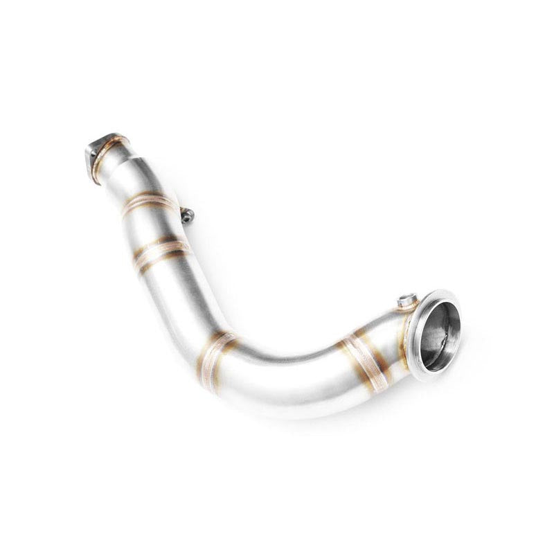 Downpipe sportivo BMW Serie 3 E90, E91, E92, E93 335i, 335ix N54 in acciaio inox 76mm