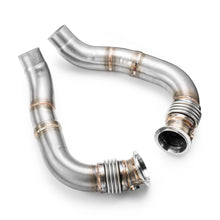 Carica l'immagine nel visualizzatore di Gallery, Downpipe sportivo BMW Serie 7 F01, F02, G11, G12 750i, 750ix N63N, N63R in acciaio inox