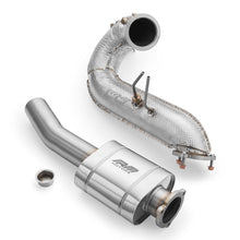Carica l'immagine nel visualizzatore di Gallery, Kit downpipe sportivo Audi A4 S4 / Avant Quattro / Avant 3.0 TDI in acciaio inox 76mm