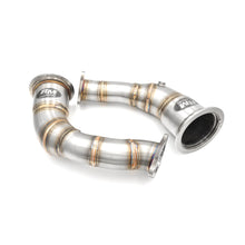 Carica l'immagine nel visualizzatore di Gallery, Downpipe sportivo Audi RS4 B9, RS5 B9 model without OPF/GPF in acciaio inox 76mm