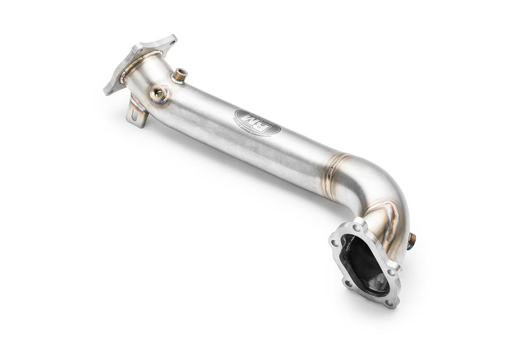 Downpipe sportivo Audi A6 in acciaio inox 76mm
