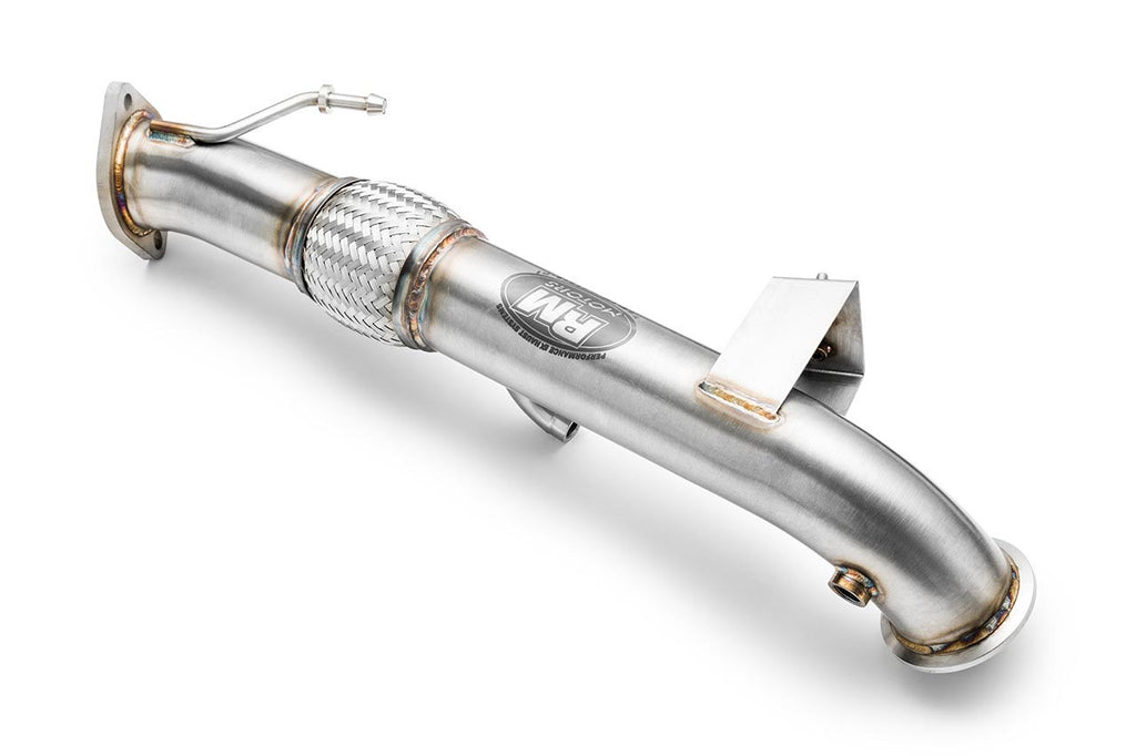 Downpipe sportivo Ford Focus ST Mk3 2.0T in acciaio inox 76mm